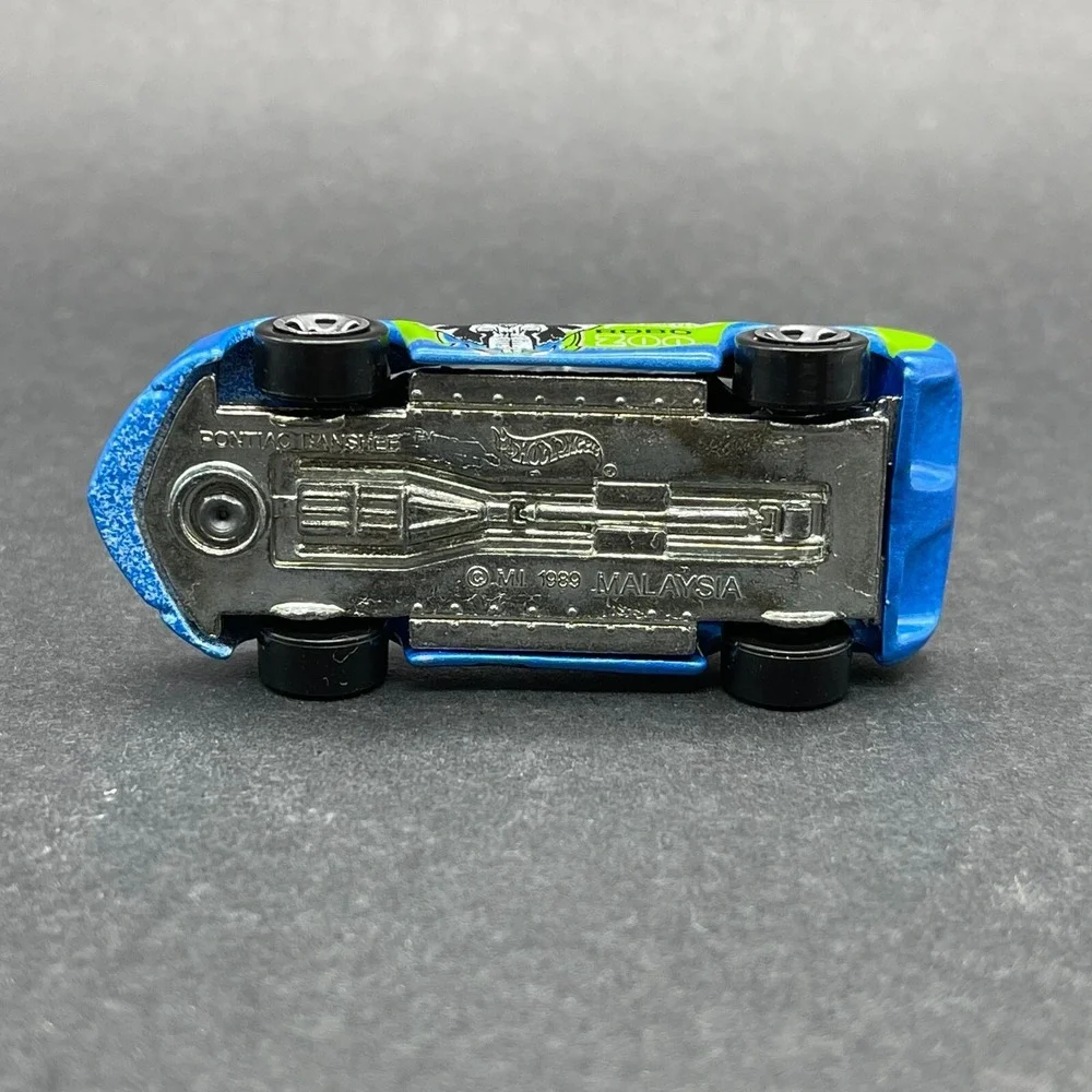 Hot Wheels Pontiac Banshee Sports Car Blue Robo Zoo‎ Elephant Diecast 1/64 Scale